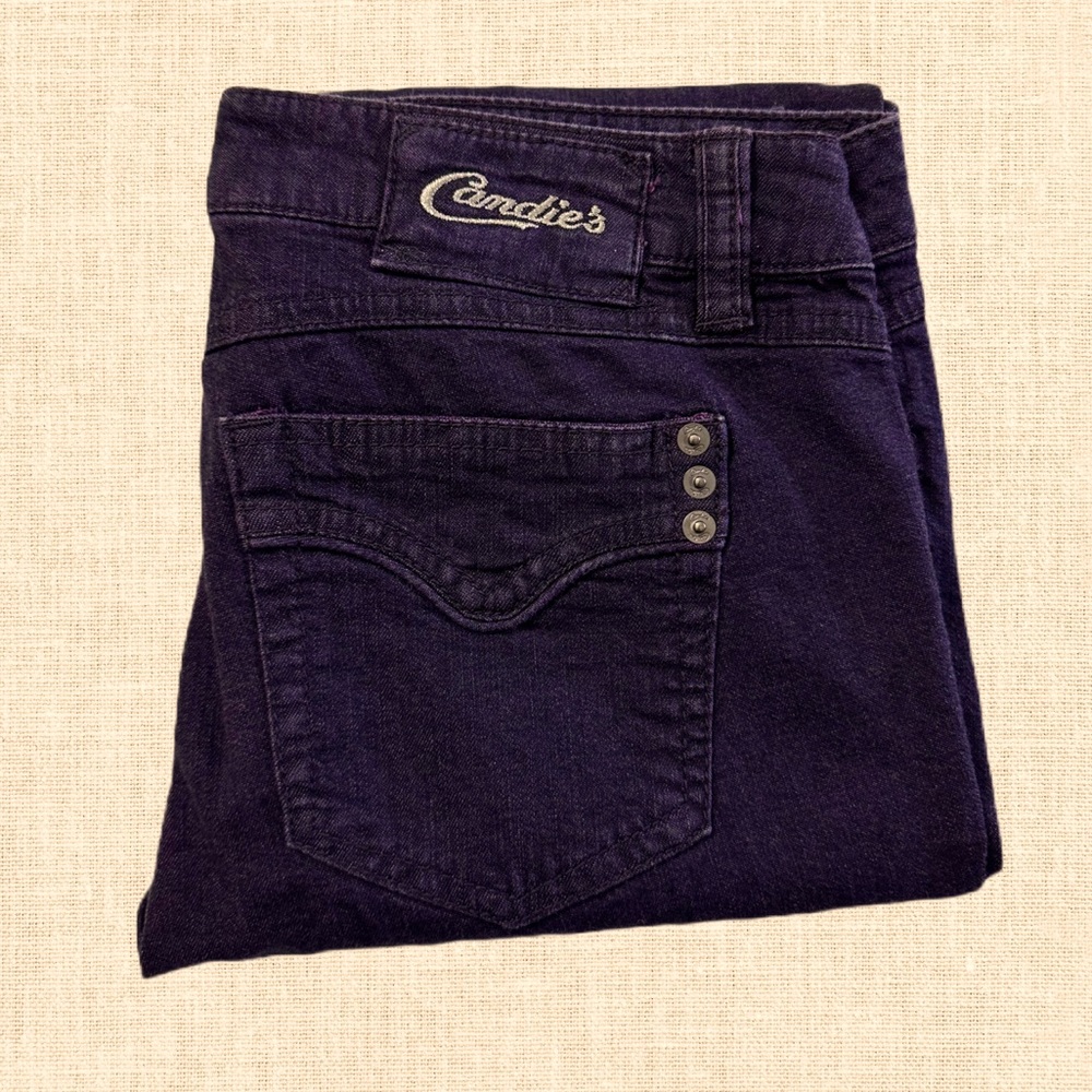 Candies Dark purple skinny jeans Size 7